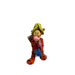 Disney Store May Tigger Mini Bean Bag Plush 9" With Tag Stuffed Animal Toy